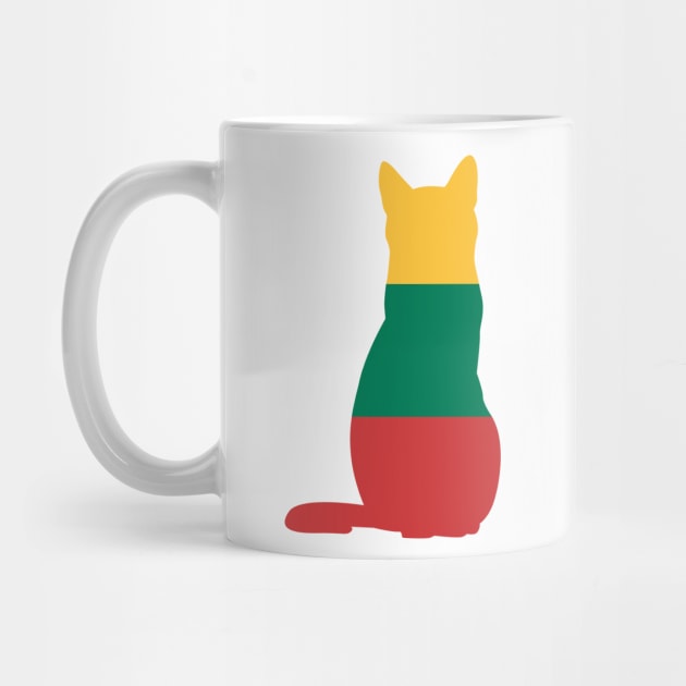 Lithuania Cat Flag by Wickedcartoons